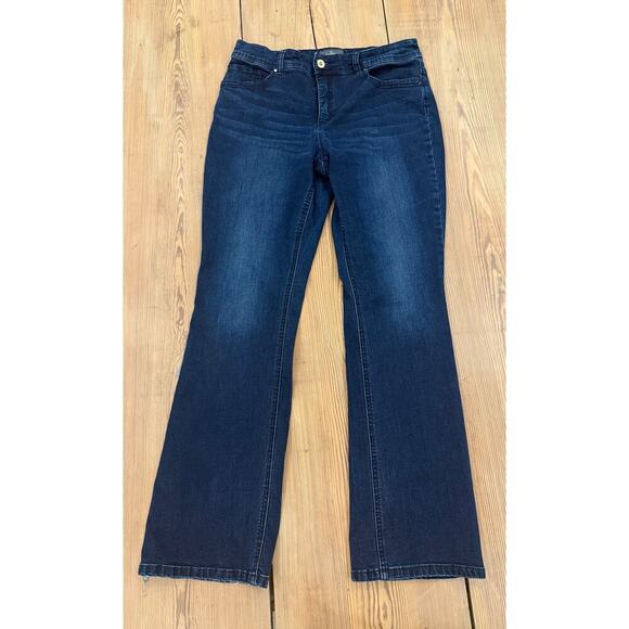 Chico's So Slimming Bootcut Jeans 0.5 (S/6) - Picture 1 of 7